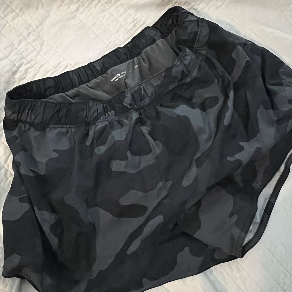 Old Navy Dark Camo Athletic Shorts